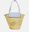 Christian Louboutin Loubishore Large Tote Bag In Naturel/skylight