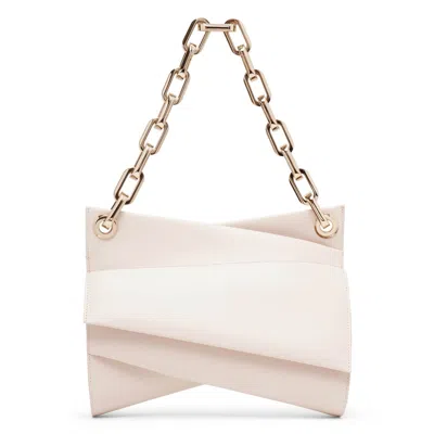 Christian Louboutin Loubitwist Beige Leather Shoulder Bag