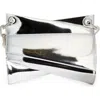 CHRISTIAN LOUBOUTIN CHRISTIAN LOUBOUTIN LOUBITWIST CHAIN METALLIC LEATHER SHOULDER BAG