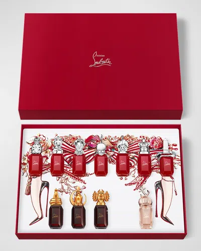 Christian Louboutin Loubiworld Fragrance Miniature Collection, 10 X 0.3 Oz. In White