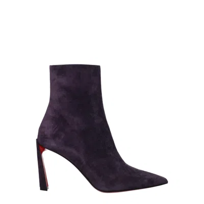 Christian Louboutin Louboutin Condora Boots Women Suede Purple/mora