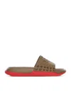 Christian Louboutin Louboutin Men Mule Take It Easy Flat Rubber In Silex
