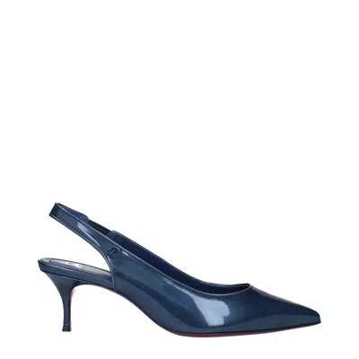 Christian Louboutin Louboutin Sandals Sporty Kate Womens Paint Blue/denim