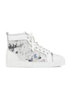 Christian Louboutin Louis High-top Sneakers In White