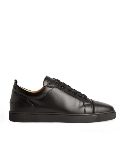 CHRISTIAN LOUBOUTIN LOUIS JUNIOR LEATHER SNEAKERS