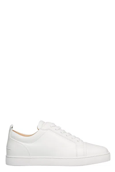 Christian Louboutin Louis Junior Low-top Sneakers In White