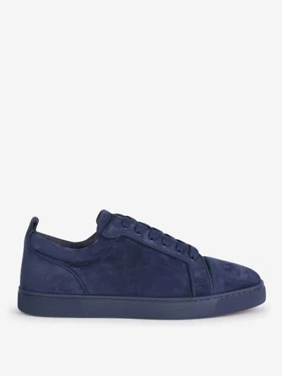 Christian Louboutin Louis Junior Sneakers In Blue