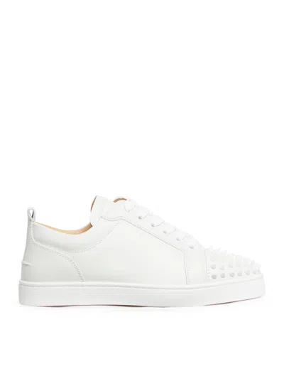 CHRISTIAN LOUBOUTIN SNEAKERS LOUIS JUNIOR SPIKES FLAT