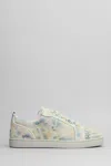 Christian Louboutin Junior Spikes Round Toe Rubber Sole Sneakers
