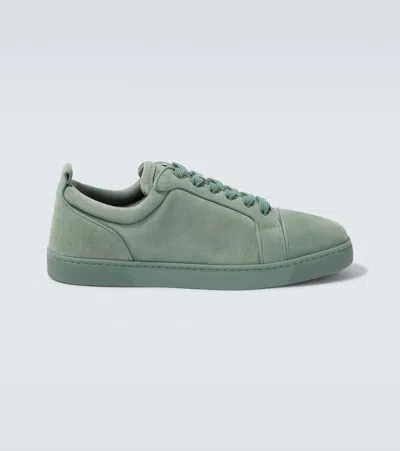 Christian Louboutin Louis Junior Suede Sneakers