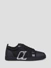 Christian Louboutin Louis Junior Varsimax Leather-trim Sneaker