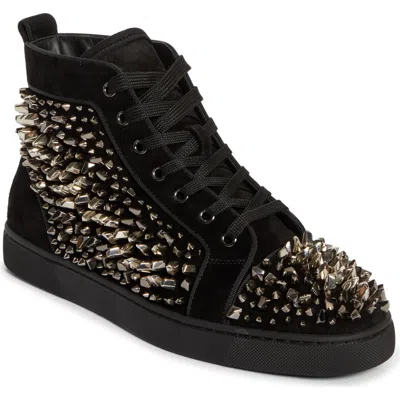 Christian Louboutin Louis Riptilis Spikes High Top Sneaker