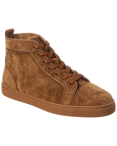 CHRISTIAN LOUBOUTIN CHRISTIAN LOUBOUTIN LOUIS SUEDE HIGH-TOP SNEAKER