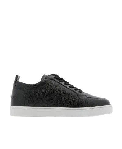 Christian Louboutin Lousi Junior Low-top Sneakers In Black