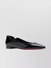 Christian Louboutin Low-cut Patent Leather Ballerina Shoes