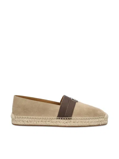 Christian Louboutin Low Shoes In Gold