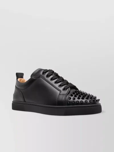 CHRISTIAN LOUBOUTIN LEATHER LOW-TOP SNEAKERS