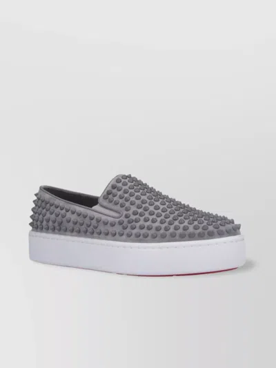 Christian Louboutin Low Top Studded Sneakers