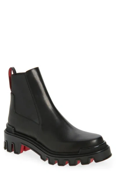 Christian Louboutin Machacroche Dune Chelsea Boot In Black