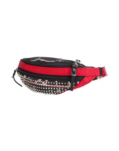 Christian Louboutin Man Belt Bag Black Size - Nylon, Rubber