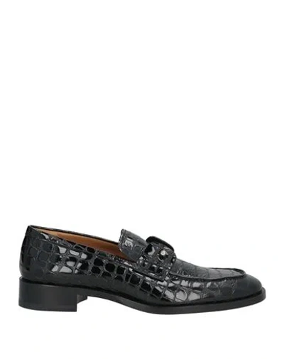 Christian Louboutin Man Loafers Black Size 11 Calfskin