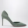 Christian Louboutin Manuka Coloured Suede Kate Pumps