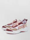 Christian Louboutin Mara Flat Sneakers Rear Pull Tab Contrast Panels In Multi