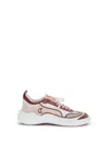 Christian Louboutin Mara Flat Sneakers Rear Pull Tab Contrast Panels