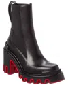 Christian Louboutin Marchacroche Dune Platform Chelsea Boot In Black