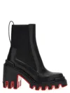 Christian Louboutin Marchacroche Dune Platform Chelsea Boot In Black