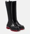 Christian Louboutin Stiefel Marchacroche Dune Aus Leder In Schwarz
