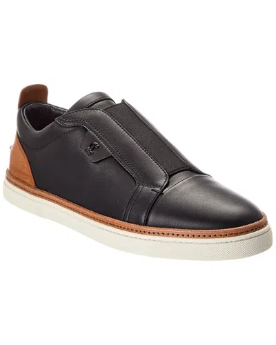 Christian Louboutin Marcontonio Leather Sneaker In Black