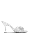 Christian Louboutin Mariza Is Back Slide Sandal In Silver