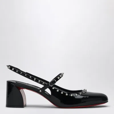 Christian Louboutin Mary Jane Janispikes Black