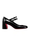 Christian Louboutin 55mm Miss Jane Patent Leather Pumps In Black