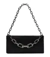 Christian Louboutin Maykimay Chain Silk Crepe Shoulder Bag In Red