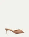 Christian Louboutin Me Dolly Red Sole Mule Sandals In Blush