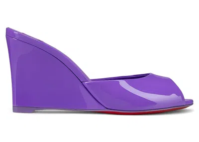 Pre-owned Christian Louboutin Me Dolly Zeppa 85 Sandals (women's) Sneakers In Frou Frou