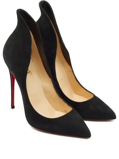 Pre-owned Christian Louboutin Mea Culpa Pointed-toe Pump In Black