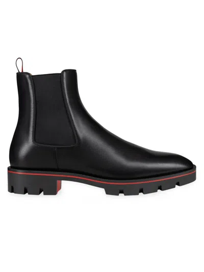 CHRISTIAN LOUBOUTIN MEN'S ALPINOSOL BOOTS