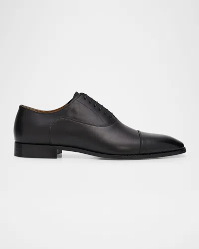 Christian Louboutin Men & Apos;s Greggory Leather Cap-toe Oxford Shoes In Multi