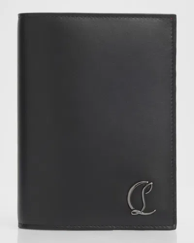 Christian Louboutin Trifold Card Wallet In Black