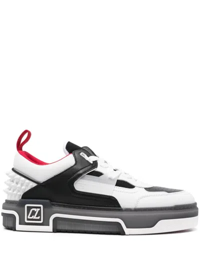 CHRISTIAN LOUBOUTIN CHRISTIAN LOUBOUTIN MEN ASTROLOUBI LEATHER SNEAKERS