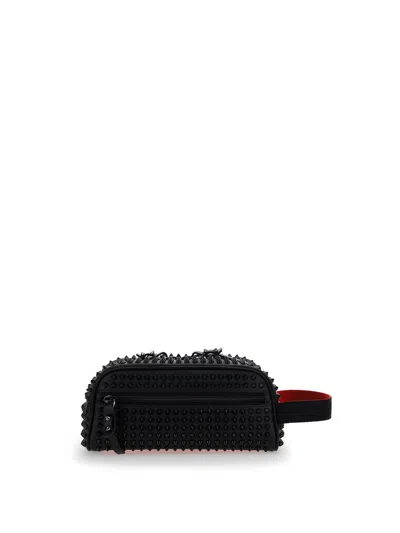 Christian Louboutin Men Beauty Case In Black