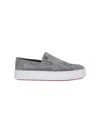 Christian Louboutin Round Head Low Upper Board Shoes In Gray