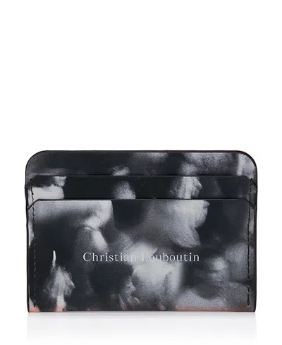 Christian Louboutin Men's Canopy Cardholder In Black