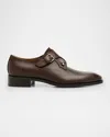 Christian Louboutin Chambeliss Leather Oxford In Cosme