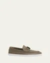 Christian Louboutin Chambeliboat Loafers In Brown
