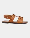 Christian Louboutin Chambeliss Strappy Open-toe Sandals In Brown