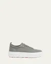 Christian Louboutin Choukario Platform Sneaker In Grey/white